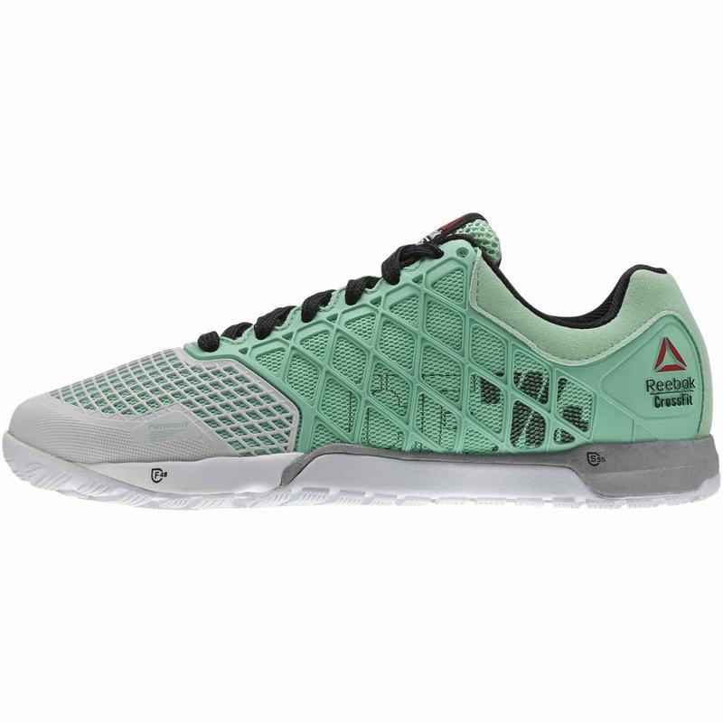 Reebok Crossfit Nano 4.0 Botasky Damske - Zelene/Čierne/Biele YS9933HS